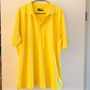 Yellow Callaway Golf Polo Men’s Large